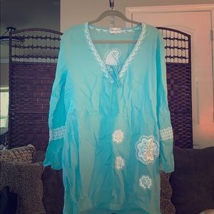 Mudpie swimming covering up